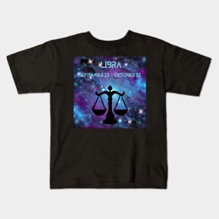 Libra zodiac sign Kids T-Shirt